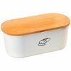 Kesper 85090 Kruhnik z desko, bel, 34 x 14 x 18 cm
