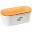 Kesper 85090 Kruhnik z desko, bel, 34 x 14 x 18 cm