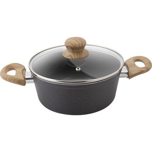Lamart LT1245 ponev s pokrovom Natur, premer 18 cm