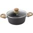 Lamart LT1245 ponev s pokrovom Natur, premer 18 cm