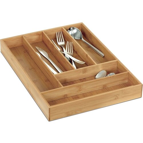 Organizator tacâmuri, din bambus, 43 x 31 x 4,8 cm