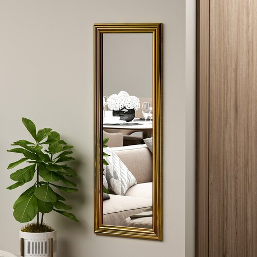 Oglindă Smooth Gold 40 x 105 cm