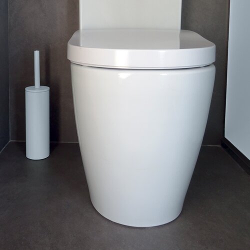 Spirella WC krtačka Akira, matna ledeno modra