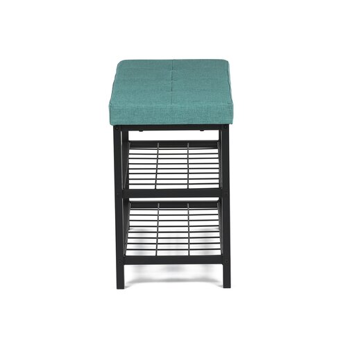 Raft pentru pantofi cu 2 rafturi, verde