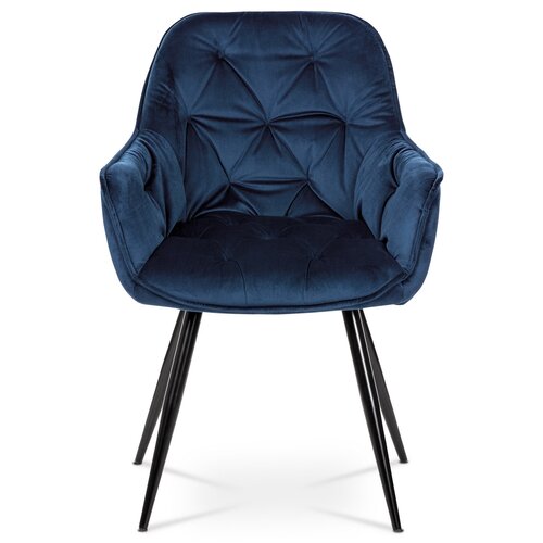 Set de scaune de sufragerie DCH-421 BLUE4, 2 buc.