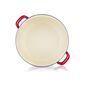 Banquet Emaille-Topf mit Deckel Milton rot , 24 cm, 5,9 l