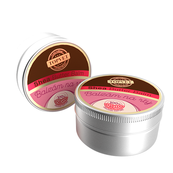 Topvet Balzam na pery s bambuckým maslom, 15 ml