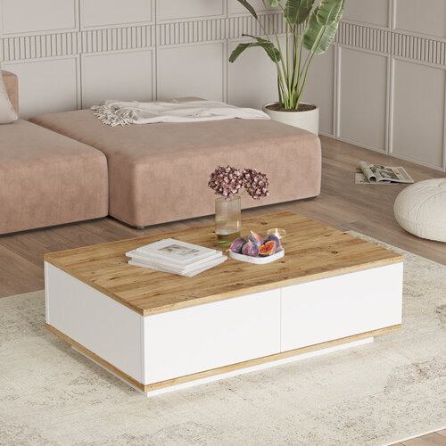 Couchtisch Atlantic Pine White