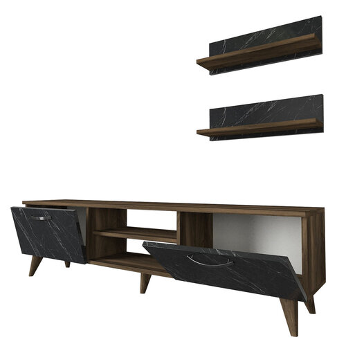 Stolik pod telewizor Ayden Marble