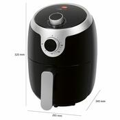 Clatronic FR3769 H forrólevegős fritőz, 1,8 l