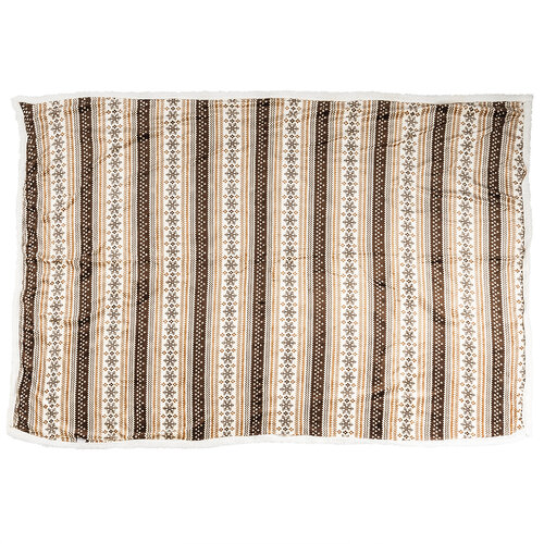 Beránková deka hnědá, 150 x 200 cm
