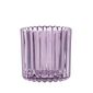 Suport de sticlă pentru lumânări Altom Tealight, diametru 8,5 cm, violet