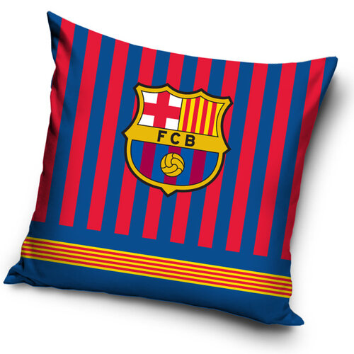 Carbotex Povlak na polštářek FC Barcelona Clean, 40 x 40 cm