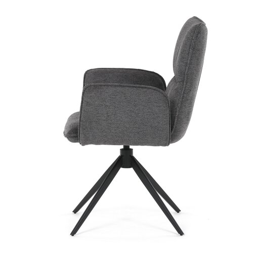 Set de scaune de sufragerie DCH-D1328 GREY2, 2buc.