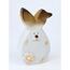Veľkonočný keramický zajačik Floret, 14,5 cm