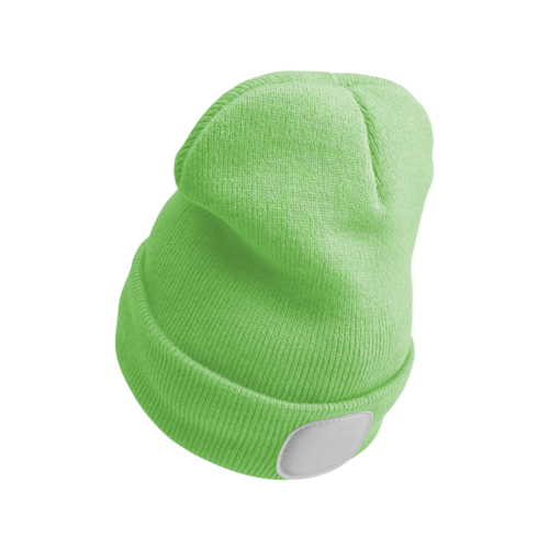 Sixtol Čiapka s čelovkou 45 lm, USB, uni, zelená