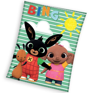 Дитячий плед Кролик Bing Sula і Flop, 150 x 200 см