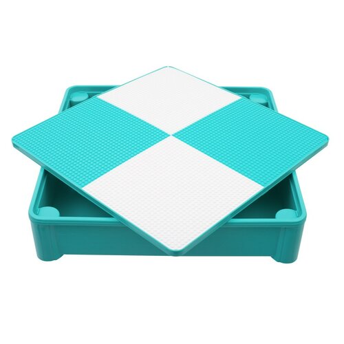 New Baby Gyermek szett asztallal és székekkel, 3db, menta
