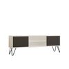 Hare White and Anthracite TV-asztal