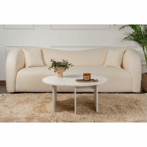 Couchtisch Moira Wood White