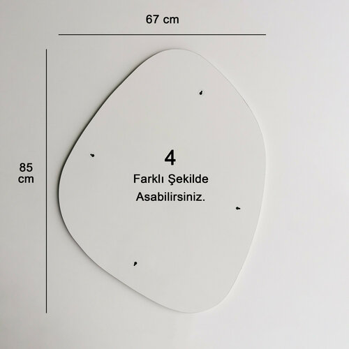 Spiegel Soho Ayna 85 x 67 cm