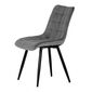 Étkezőszék garnitúra CT-384 GREY4, 4 db