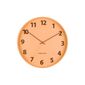 Karlsson 5920LO dizajnové nástenné hodiny 40 cm, soft orange