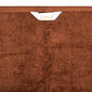Ręcznik Darwin brązowy, 50 x 100 cm