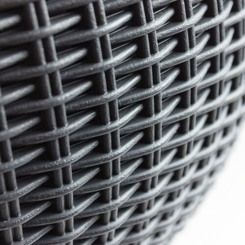 Keter viseči cvetlični lonec Sphere antracit,premer 35 cm