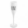 Koziol Glas mit Aufschrift LOVE