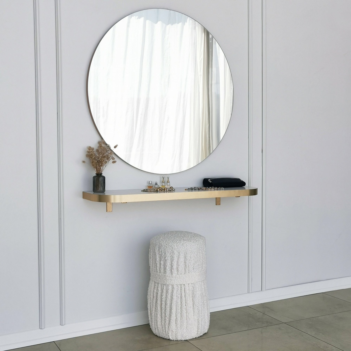 Zrkadlo Gold 90 cm