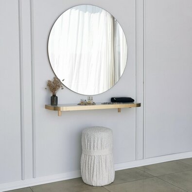 Spiegel Gold 90 cm