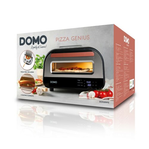 DOMO DO9289PZ nerezová Pizza pec Genius