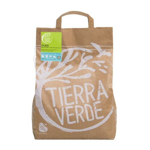 Tierra Verde Puer – bieliaci prášok a odstraňovač škvŕn na báze kyslíka, 5 kg