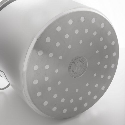 Orion Cratiță din oțel inoxidabil cu grilă 32 l