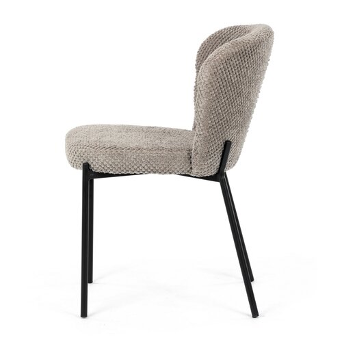 Krzesło do jadalni Bouclé CT-W1077 LAN2, beżowy