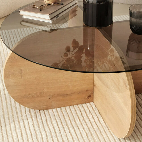 Konferenční stolek Bubble Sapphire Oak Fume