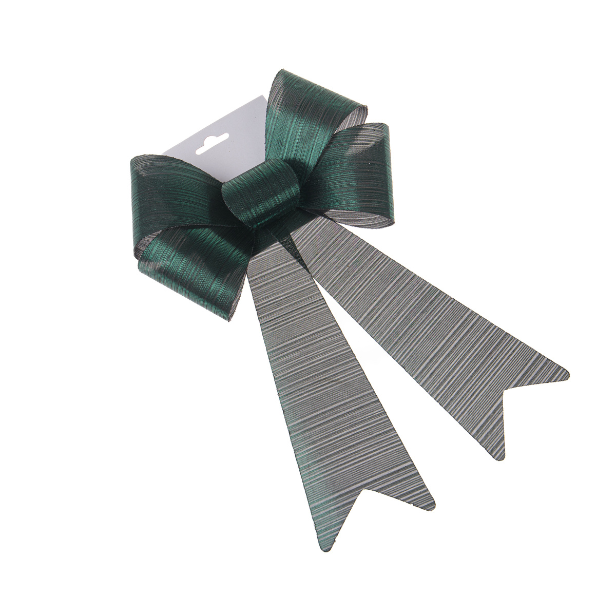 Wstążka świąteczna 23 x 38 cm, zielony, 23 cm
