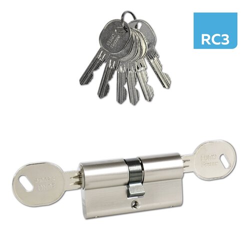 Inserție cilindru Richter ES.30/50.BSZ.NI cu cuplaj liber 30+50 mm, 6 bucăți de chei