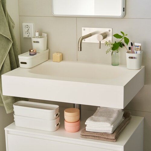 SmartStore Úložný box Compact XS, 0,6 l, bílá, XS - thumb (4)