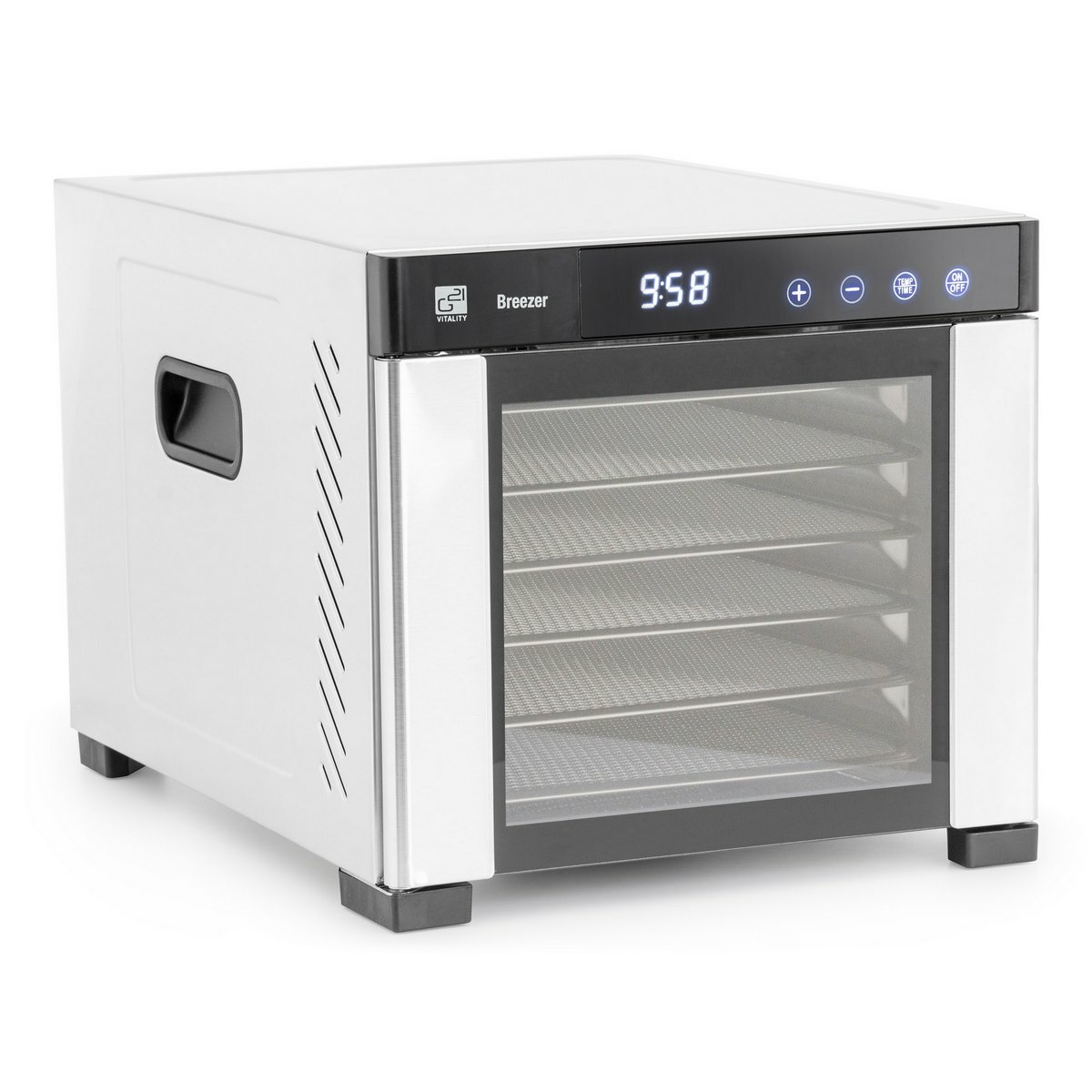 Sušička ovocia G21 Breezer, nerezová oceľ