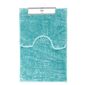 Restilo Badematten-Set Bati blau, 2 Stück 50 x 80 cm, 40 x 50 cm
