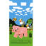 Carbotex Otroška brisača Minecraft Prašič in raca,70 x 140 cm