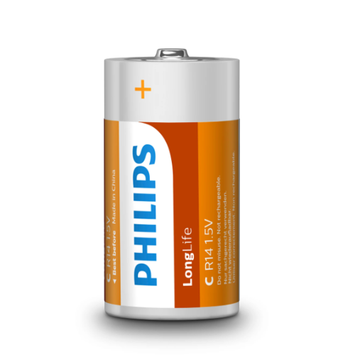 Philips baterije C 1,5 V LongLife
