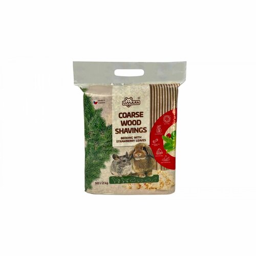 LIMARA Hrubá hoblinová podestýlka s jahodníkem 50 l/2 kg