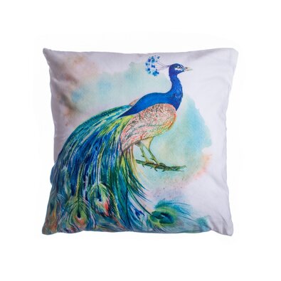 Dekokissen Pfau, 40 x 40 cm