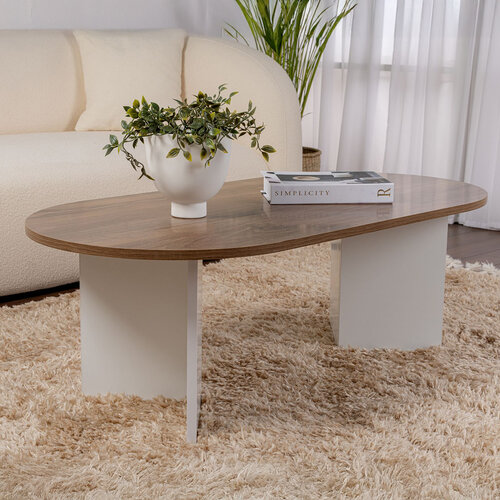 Couchtisch Sable Walnut White