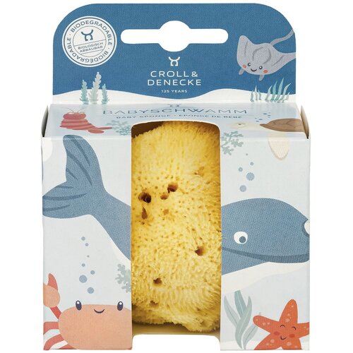 Натуральна морська шовковиста губка Baby