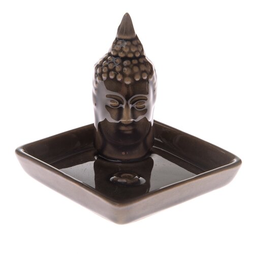 Keramični stojalo za dišeče palčke Buddha, 9 x 9 x9 cm