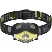 EMOS LED čelovka, 3 W + COB